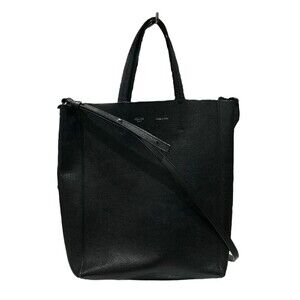 Celine Vertical Cabas Shoulder Bag Black